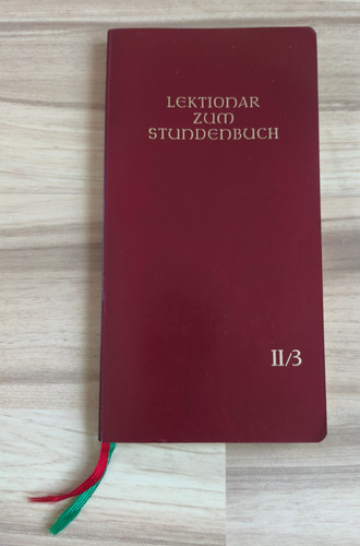 Lektionar zum stundenbuch - lektionar,