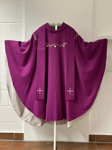 Messgewand kasel violett - kasel,