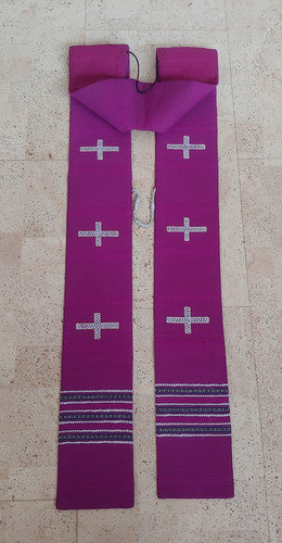 Schöne violette stola - schöne, /
