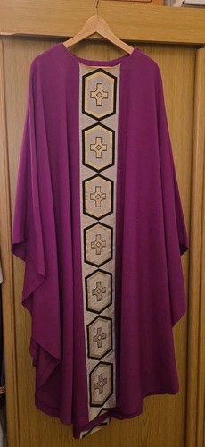 Messgewand kasel violett - messgewand,