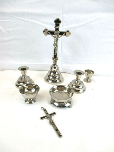 Altar set tlg - 7, mit