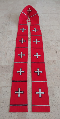 Große rote segensstola - rote, /