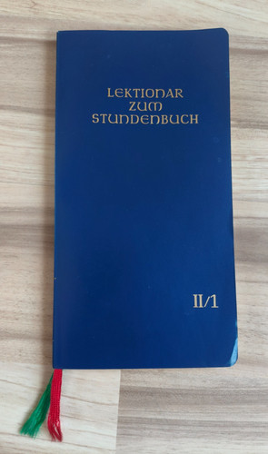 Lektionar zum stundenbuch - lektionar,