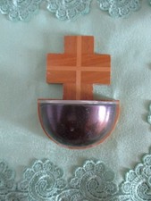 Weihwasserkessel Holz mit