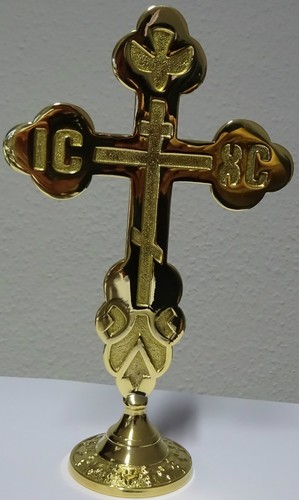 Altarkreuz messing xenia - altarkreuz,