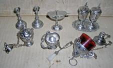 schönes Konvolut aus Zinn