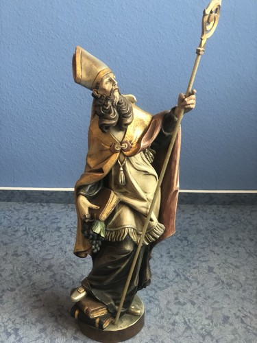 Holzschnitzfigur heiliger - holzschnitzfigur,