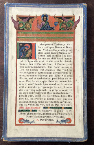 Schlussevangelium kanontafel - schlussevangelium,,