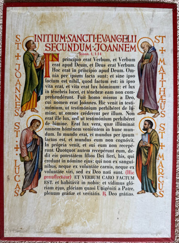 Kanontafel schlussevangelium - kanontafel,,