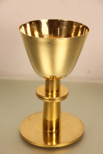 Antiker messkelch 900er silber - messkelch,